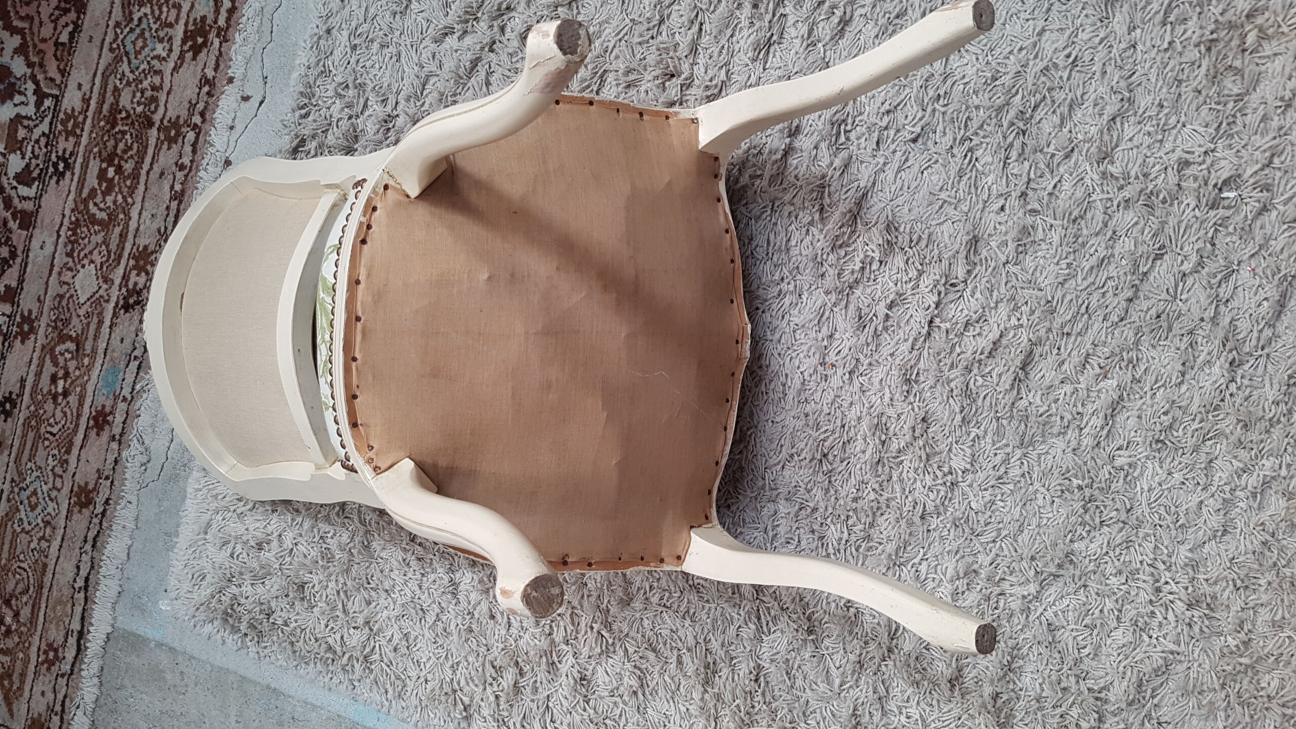 Louis XV style bedroom chair