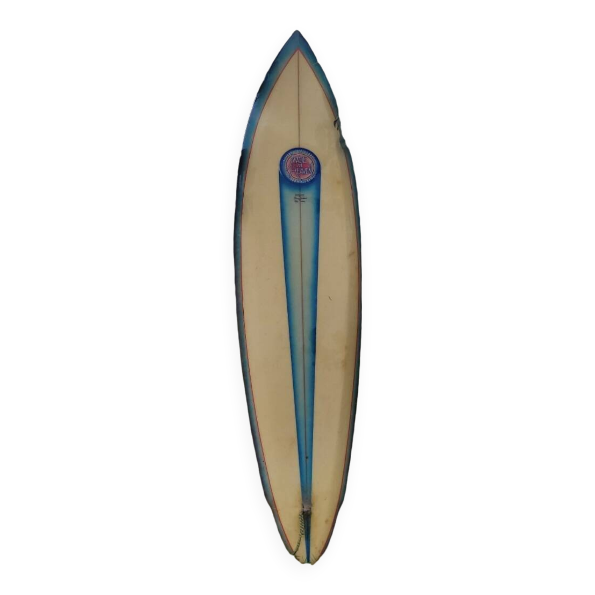 Vintage Danny Garland & Mike Conlan Surfboard for Space-Gypsy 1976
