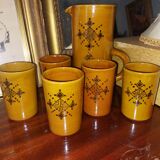 Ceramic broc set and cup
