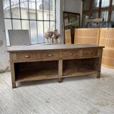 XXL oak counter 260 cm