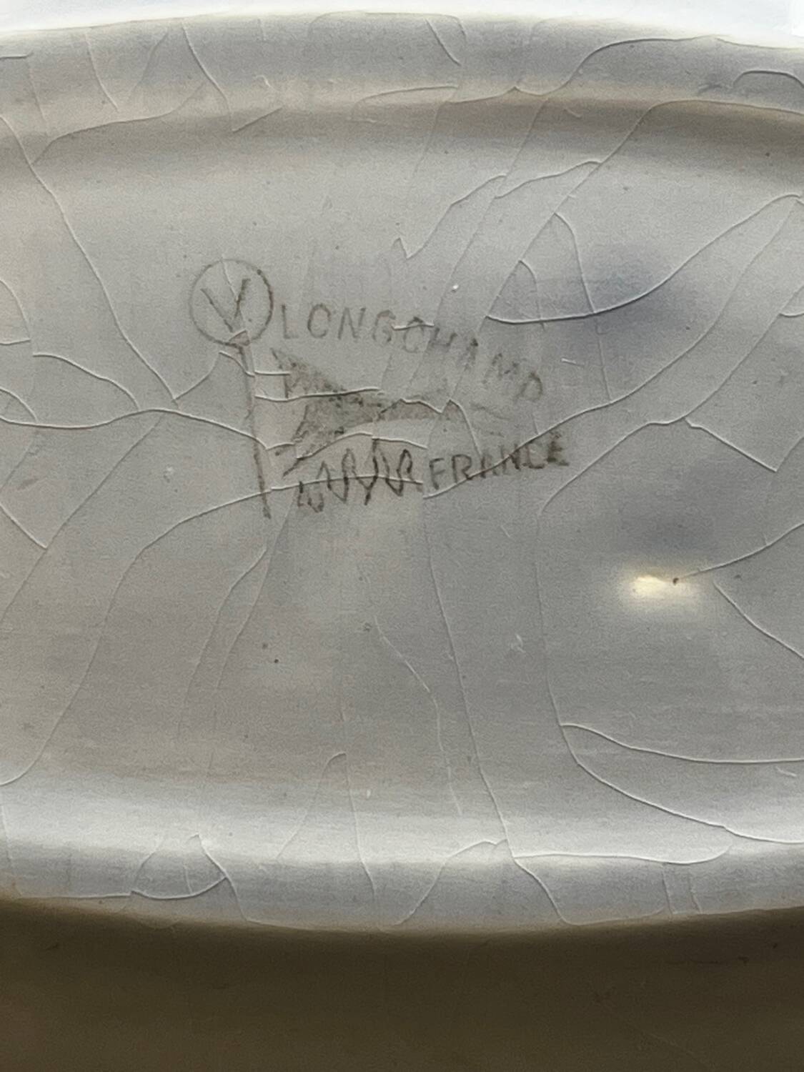 Longchamp glazed stoneware bowl
