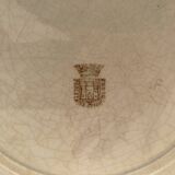 Beautiful hand-decorated plate - Gien - Opaque porcelain - 26cm