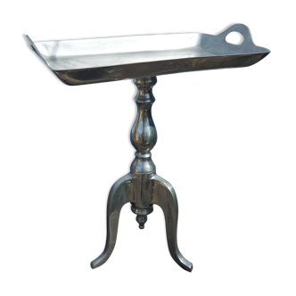 Aluminum side table