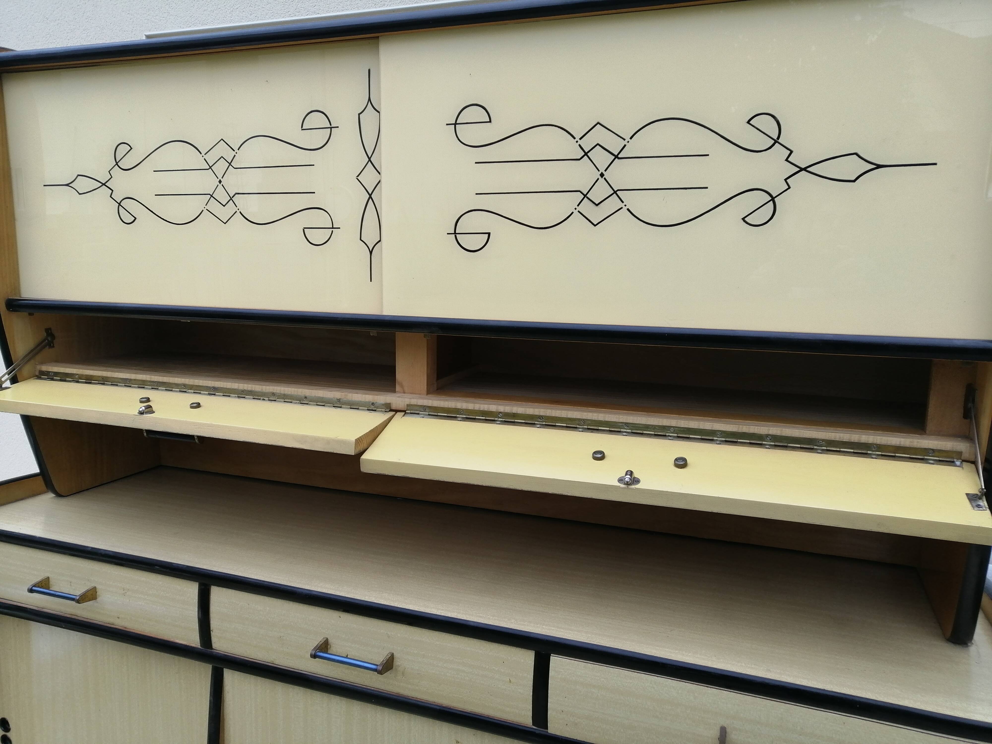 1950s kitchen buffet