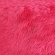 pair of vintage armchairs (red fur)