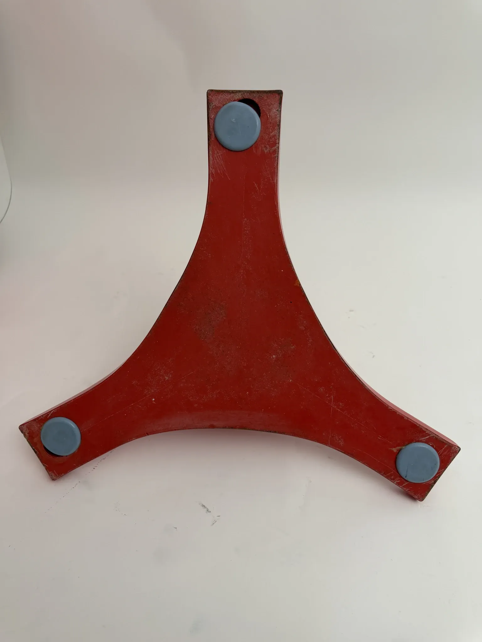 Red '4997' Dining Table by Gardella & Castelli for Kartell, Italy, 1970
