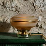 Globe lamp art deco