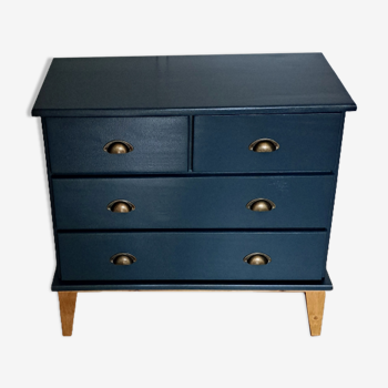 Rød Sødgren chest of drawers in glove blue