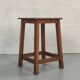 Tabouret vintage en bois