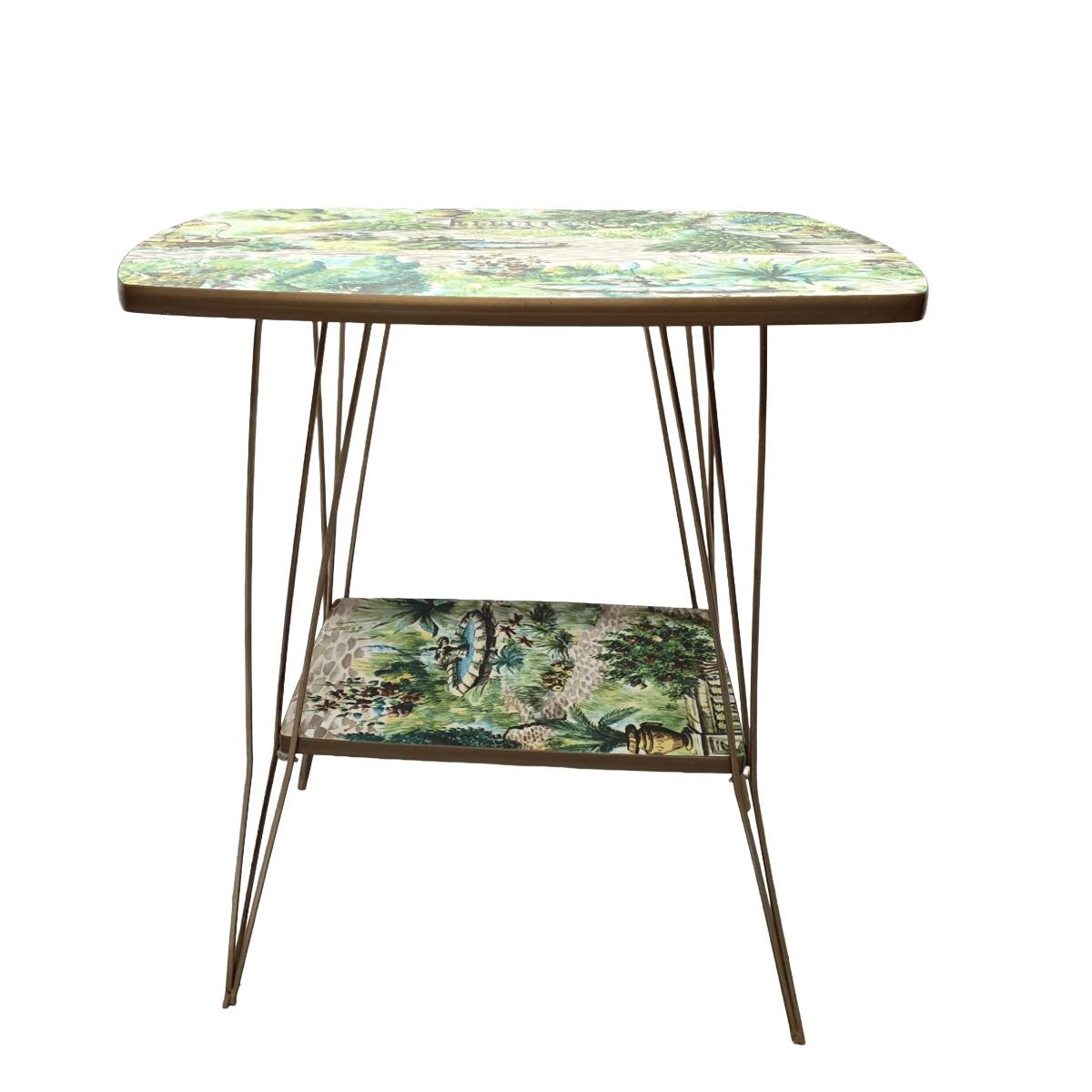 Vintage French Side Table From The 60s