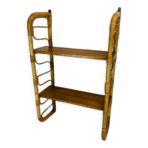 Étagère rotin
