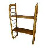 Rattan shelf