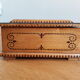 Jewelry box with wooden compartments