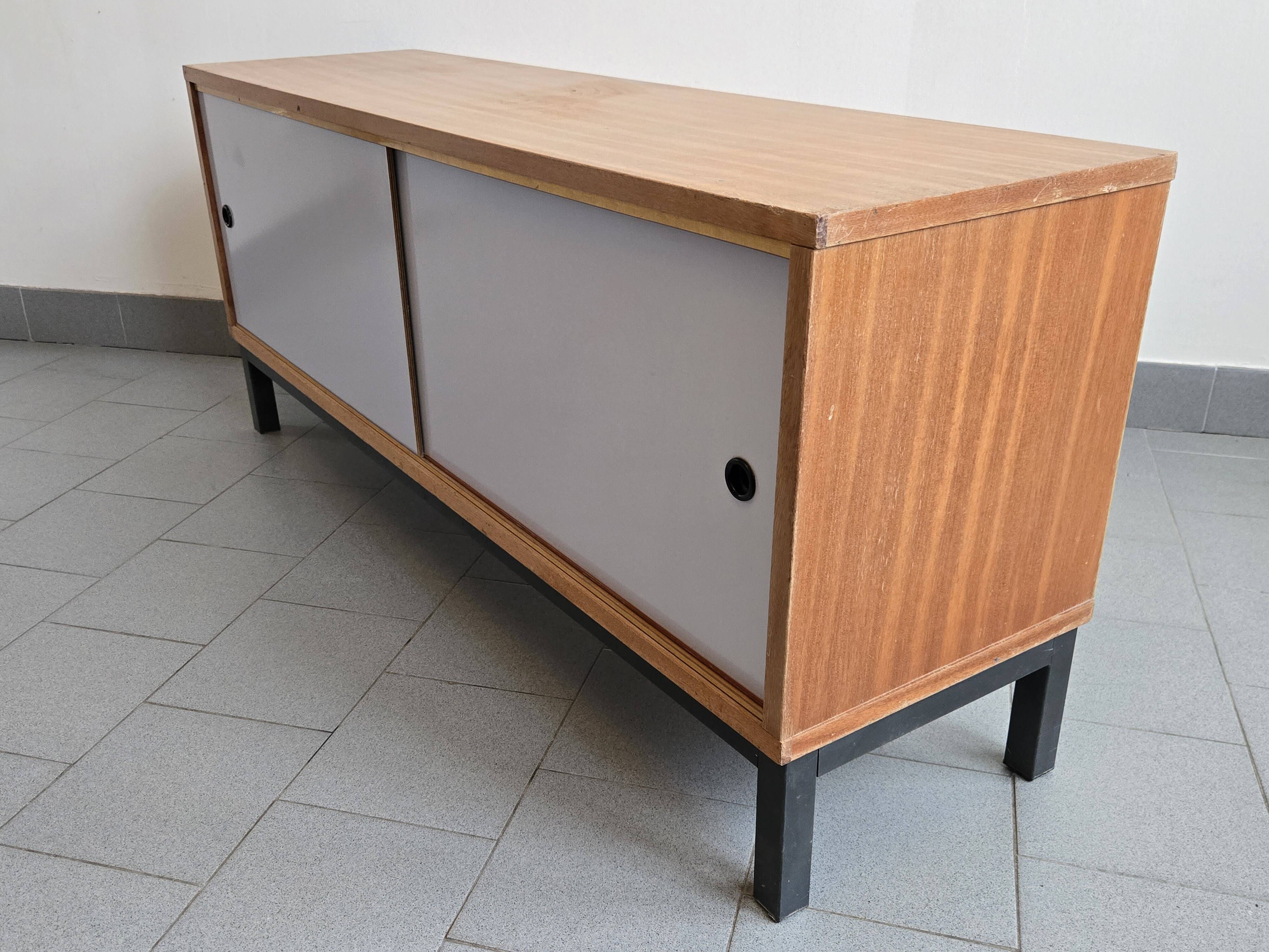 Enfilade meuble bas vintage 1960