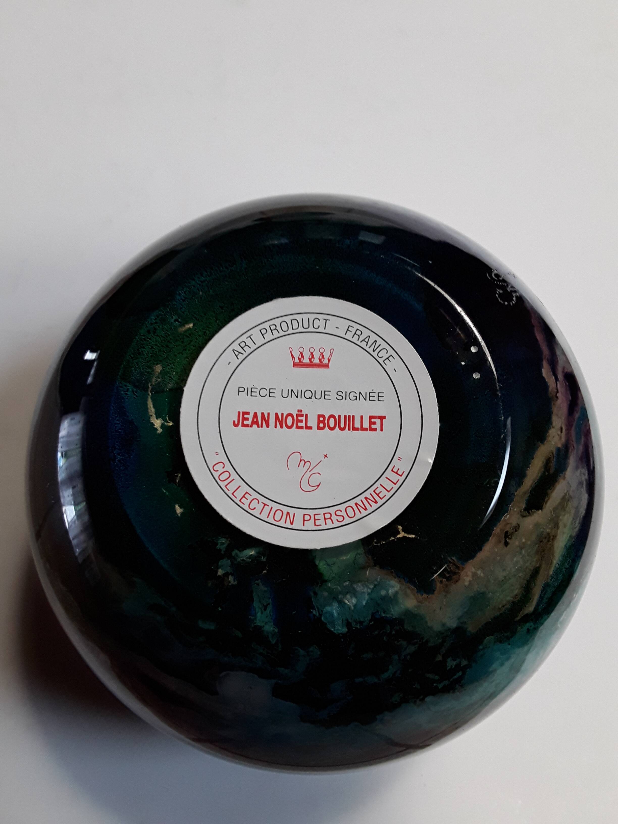 Jean Noël Bouillet ball vase