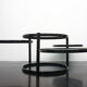 Table basse pivotante vintage