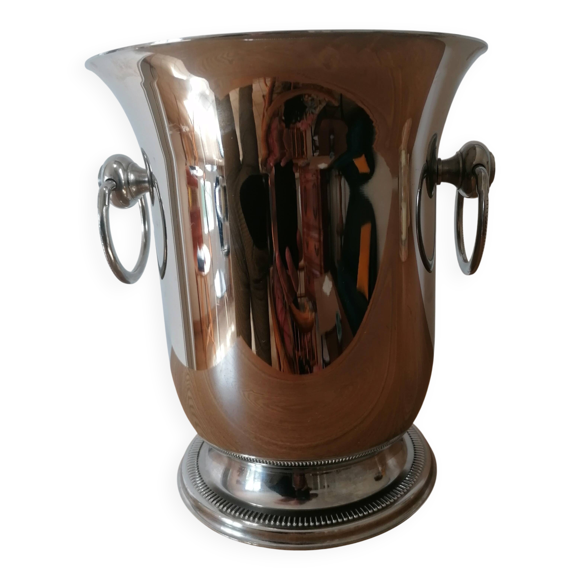 Champagne bucket Jean Couzon stainless steel 18/10