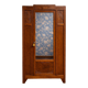 Large Parisian Art Deco wardrobe in solid oak – timeless elegance