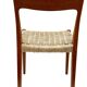 A Niels Moller model 77 chair from 1960, Danish.