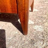 Vintage chest bench 1960. Sapele veneer