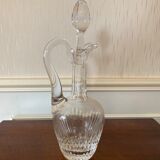 Wine ewer, decanter in. Crystal of Saint Louis