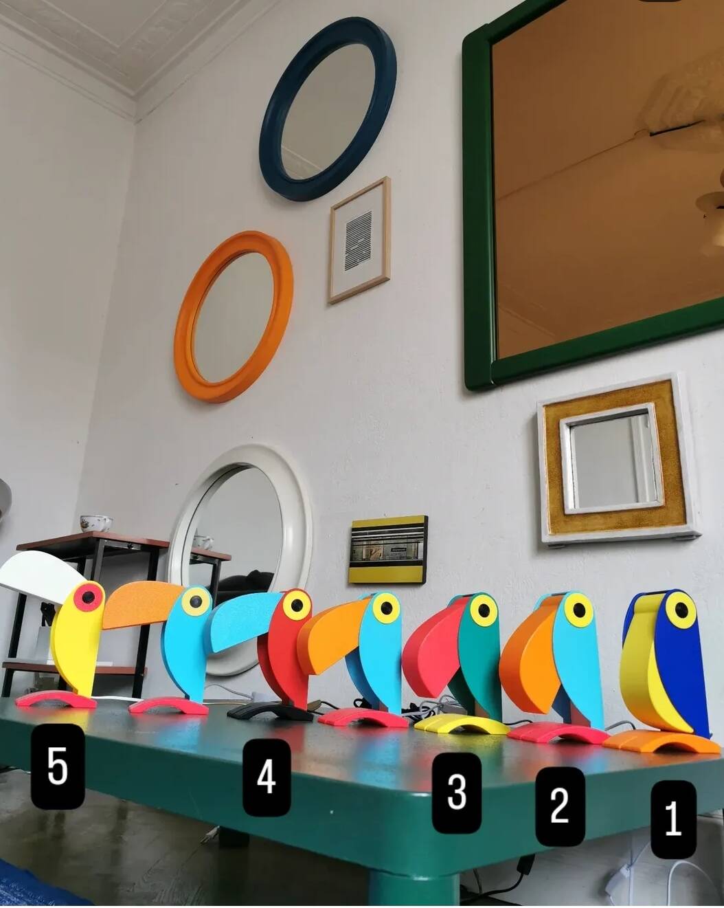 Lampe toucan