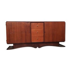 Enfilade art deco en palissandre vintage