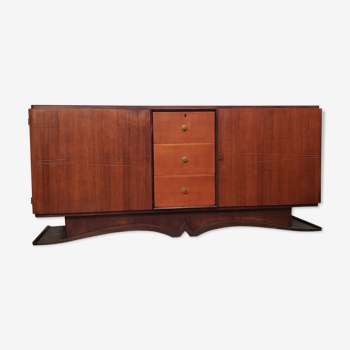 Enfilade art deco in vintage rosewood