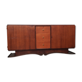 Enfilade art deco in vintage rosewood