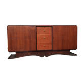 Enfilade art deco in vintage rosewood