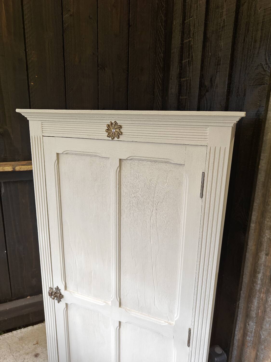 Restored Parisian Bonnetière Wardrobe