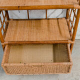Old rattan library