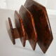 Letter carrier, wooden magnifying glass mail carrier