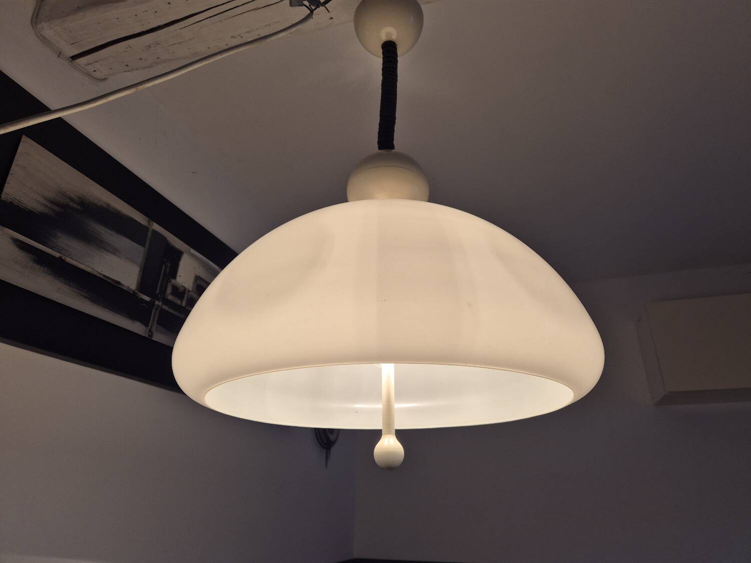 Martinelli Luce pendant light "Saliscendi" 1970