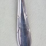 Six silverplated teaspoons