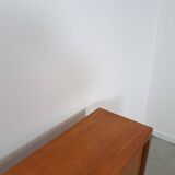 Mid Century Deens teak hoog dressoir