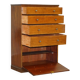 Victorian commode by Howard & Son with hidden cupboard.