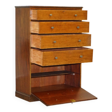 Commode victorienne Howard & Son avec placard caché