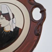 Plat HB Quimper "Couple breton"
