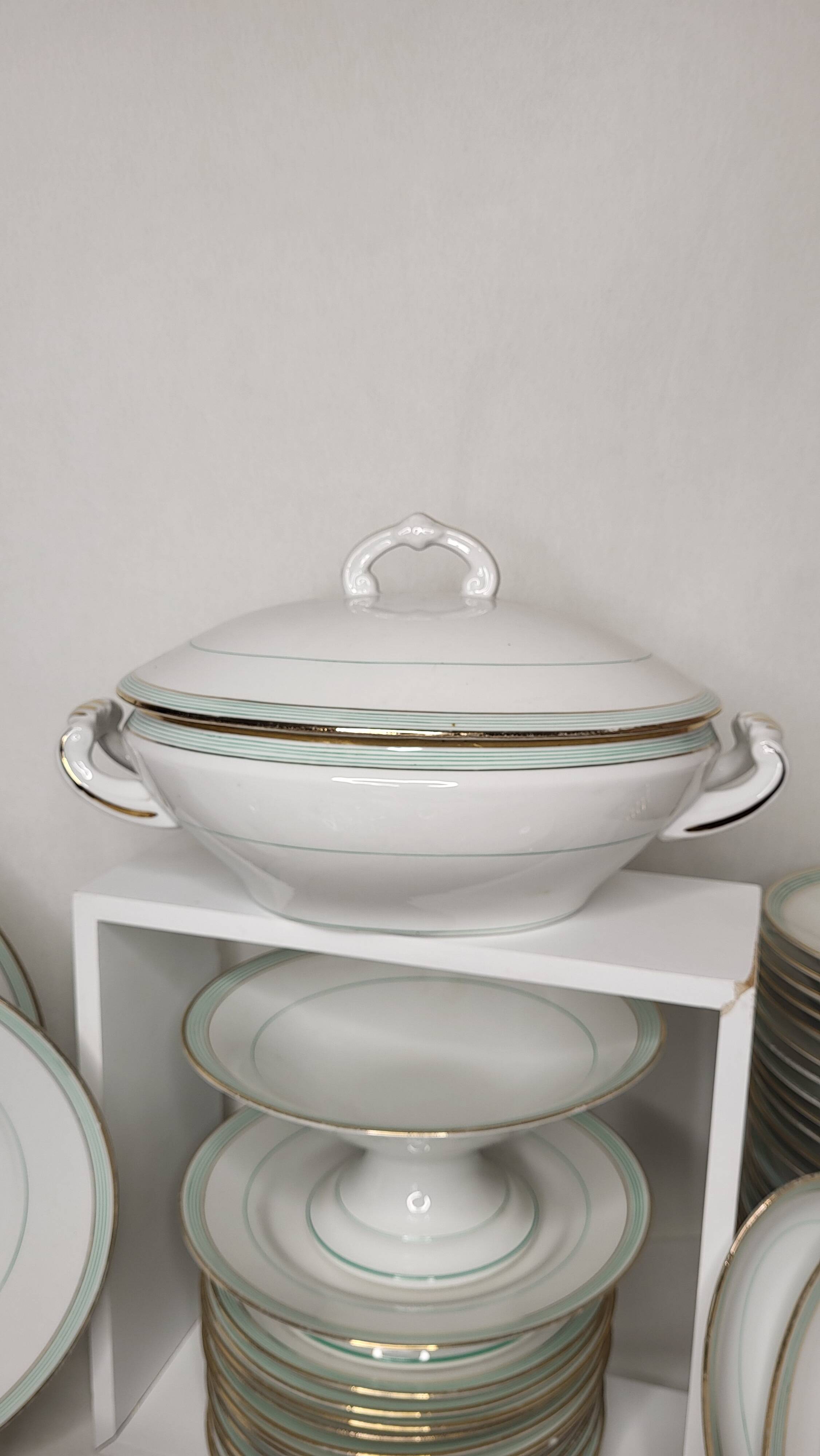 Porcelain dinner service 50 pieces