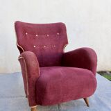 "Calysse" armchair Design by Henri Caillon for Erton, France, 1956