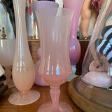 Pink opaline vase