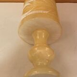 Alabaster walking lamp