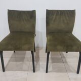 A pair of Musterring chairs, Germany, 1980s.