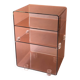 Occasional furniture in smoked Plexiglas from the 70s