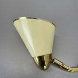 Original scissors wall light brass and metal by SIS Leuchten, Germany 1950s