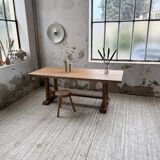 2m elm monastery table