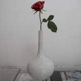 White bottle vase