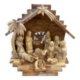 Creche en bois d’olivier de Jérusalem