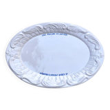 Grand plat ovale ancien